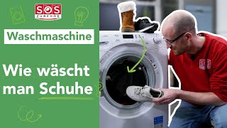 👟 Wie wäscht man Schuhe in der Waschmaschine [upl. by Garrot]