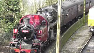 41241 and 75078 at Haworth at 241pm Sunday 24th March 2024 Please subscribe to this channel [upl. by Weiss]