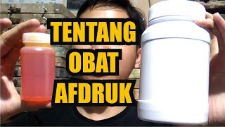 TUTORIAL AFDRUK 1 BERKENALAN DENGAN OBAT AFDRUK [upl. by Yroc678]