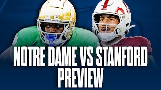 Why Notre Dame Football WILL EASILY BEAT Stanford Football  Notre Dame vs Stanford Preview [upl. by Aiuqram]