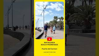 🏖️ LANZAROTE 2024 Enjoying Matagorda Beach Promenade in Puerto del Carmen Lanzarote WalkingTour [upl. by Jeannine]