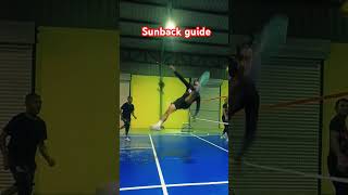 Sunback spike takrawmalaysia sunbackstyle [upl. by Bez382]