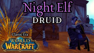 World of Warcraft Classic Era  Night Elf Druid Immersive Playthrough  Return of the Mid  22 [upl. by Letnom825]