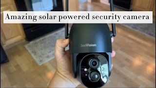 Ultimate Home Security SeeVision Solar Outdoor Camera with Color Night Vision Motion Detection [upl. by Shaffert115]