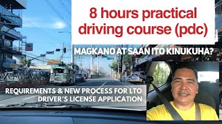 ANO ANG PDC HOW TO GET PRACTICAL DRIVING COURSE  LTO NEW DRIVER’S LICENSE REQUIREMENTS [upl. by Digdirb793]