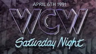 04 06 1991 WCW Saturday Night [upl. by Aelem]