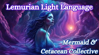 Lemurian Light Language Activation  Holographic Sound  Crystal Bowls  Sound Healing  444 Hz [upl. by Arty]