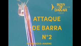 PECHE SOUS MARINE  ATTAQUE BARRA N°2  MAJCAAM  BOYS OF DAKAR  Ep292 [upl. by Ybrad737]