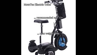 MotoTec Electric Trike 48v 750w Lithium [upl. by Santana]