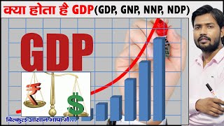 क्या होती है GDP और इसके गिरने का आप पर क्या होता है असर   GDP  GNP  NNP  NDP  PPP [upl. by Clift135]