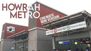 HOWRAH METRO Cinematic Mini Version howrahmetro metrorailkolkata kolkatametro [upl. by Ainahtan634]