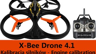 XBee Drone 41 Kalibracja silników  Engine calibration [upl. by Relyhcs]