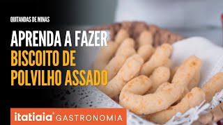 Quitandas mineiras aprenda a fazer Biscoito de Polvilho assado [upl. by Jewett]