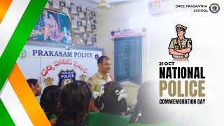 Police Amaraveerula Dinotsavam 2024 II Demo with SI Darsi II Sree Prasantha School [upl. by Eiliab]