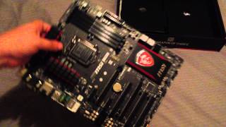 Msi Z97 Gaming 3 Motherboard new unboxing [upl. by Annelg240]