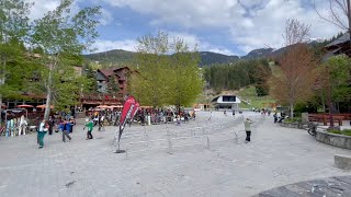 End Of Winter Season At Whistler Village [upl. by Isnan]