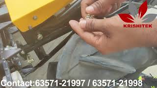 HOW TO CUTTERBAR CLUTCH CABLEकटरबार क्लच केबल कैसे फिट करें। [upl. by Enitsej712]