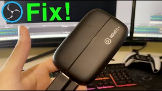 OBS STUDIO ELGATO GAME CAPTURE CARD NOT DETECTED DOESNT WORK FIX [upl. by Ewold]