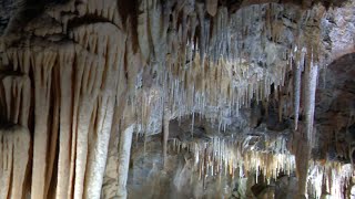 VillefranchedeConflent  la grotte magique des Canalettes [upl. by Yelahs]