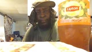 Lipton peach iced tea review [upl. by Yrahca]