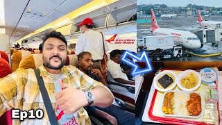 ₹2000 mein Business Class jaisa Service  Free food amp Window seat  Air India  Char Dham Yatra [upl. by Atsirak]