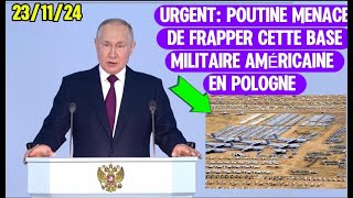 🚨cest confirmé POUTINE va frapper cette base militaire américaine basé en Pologne [upl. by Claudian242]