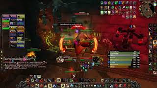 WoW Classic SoD fury warrior pve Blackwing Lair Firemaw 3 trial kill [upl. by Froma]