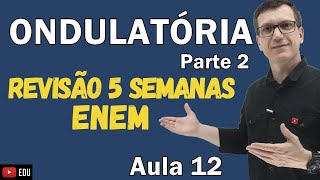 ONDULATÓRIA  Super REVISÃO 5 Semanas  Professor Boaro  Aula 13 [upl. by Syverson921]