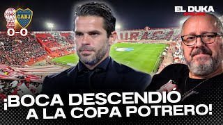 ¡BOCA DESCENDIÓ A LA COPA POTRERO  Huracán vs Boca 00  ELDUKA [upl. by Paulson101]