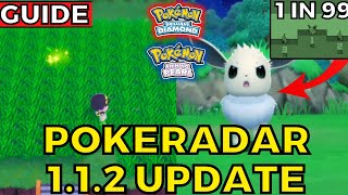 How to PokeRadar Guide 112 UPDATE Pokemon Brilliant Diamond Shining Pearl [upl. by Jean]