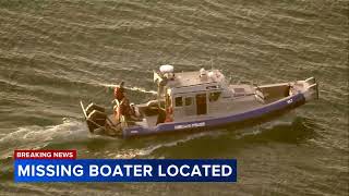 Missing boater found in Lake Michigan after small boat capsizes [upl. by Shirlee]