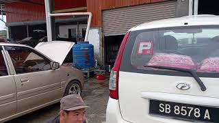 Perodua Viva part 1  ba tompinai atur yg sdh booking dlu mahu servis enjin oil tompinai [upl. by Diet]