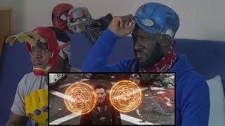 Avengers Infinity War Official Trailer Reaction [upl. by Ailssa]