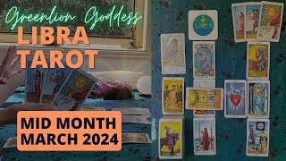 LIBRA TAROT quotA SURPRISE OFFERquot MID MONTH MARCH 2024 [upl. by Harahs]