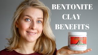 WHAT IS BENTONITE CLAY amp BEST WAYS TO USE IT [upl. by Magdaia]