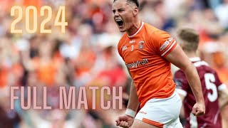 Armagh v Galway FULL MATCH  AllIreland Football Final 2024  FULL SUNDAY GAME VERSION [upl. by Grados458]