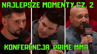 DRUGA KONFERENCJA PRIME MMA NAJLEPSZE MOMENTY SKRÓT CZ 24 [upl. by Hayyim]