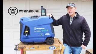 NEW Dual Fuel Westinghouse iGen 4500DF Initial Setup amp Run  Gas amp Propane Inverter Generator [upl. by Sergeant]