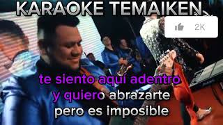 rodrigo tapari karaoke fue culpa de los 2 en vivo versión lento [upl. by Assele166]