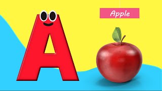 ABC Phonics Song  Toddlers learning video A for Apple ABC Song Nursery Rhymes Alphabet Song [upl. by Rats211]