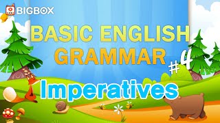 Basic English Grammar Lesson  Lesson 4  Imperatives [upl. by Awram]