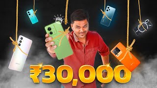 TOP 5 📱 Best Smartphones Under ₹30000 🔥🔥September 2023 TamilTech [upl. by Nnylaf]