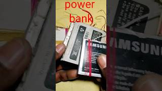 DIY  how to make 10000 mah power bank at home shorts [upl. by Cohette622]