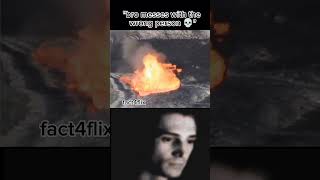 Bro awakens the volcano sciencefactsscience astrology shortvideo [upl. by Ardnuassac]