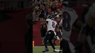 LET’S GOOOOOO Lamar Jackson 👉 Rashod Bateman rashodbateman nfl ravens shorts lamarjackson [upl. by Oaoj]