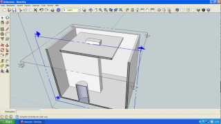 SketchUp Crash Course Thema 15  Schnittflächen [upl. by Yekcaj]