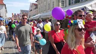 Einzug und Eröffnungsrede Stadtfest Ichenhausen 2024 [upl. by Noryv799]