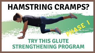 Glute Strengthening Routine  Hamstring Cramp Prevention [upl. by Eiahpets]