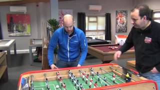 How to Play Foosball Rules  ITSF Tables [upl. by Kaasi]