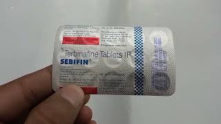 Sebifin Tablet  Terbinafine 250 mg tablet uses  Sebifin 250 mg tablet Uses Side effects Dose Hindi [upl. by Stanleigh]